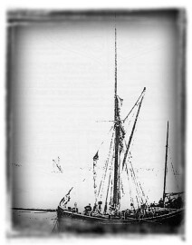 barge,spritsail,thames,family history